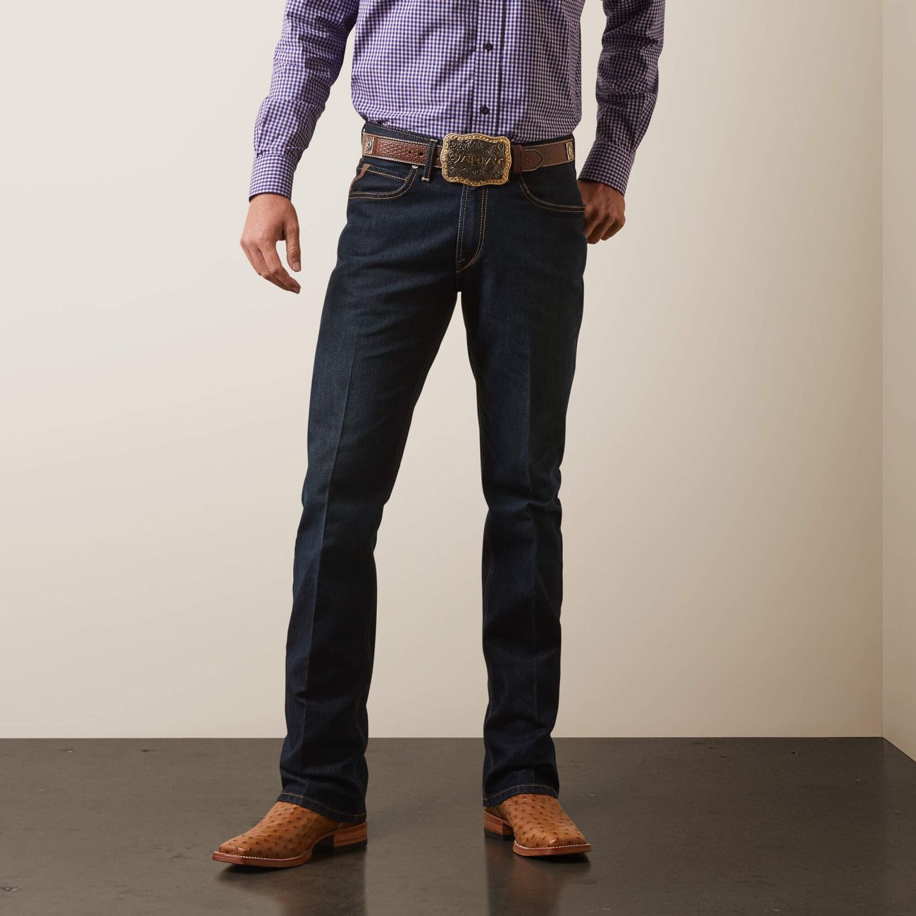 Calça Jeans Ariat M4 Blackstone Hansen Boot Cut — foto 1