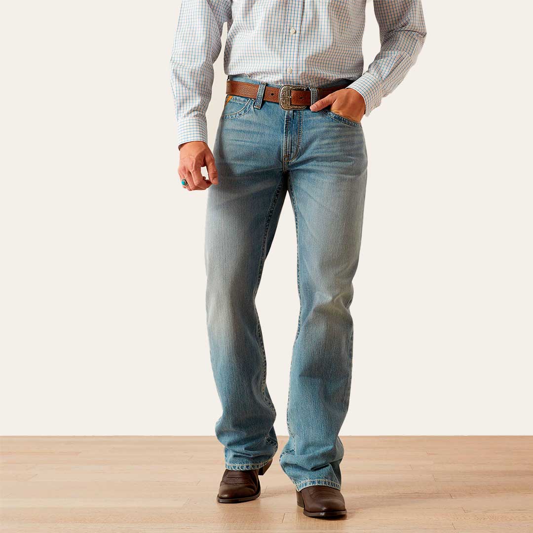 Calça Jeans Ariat M4 Relaxed Louis Boot Cut — foto 1