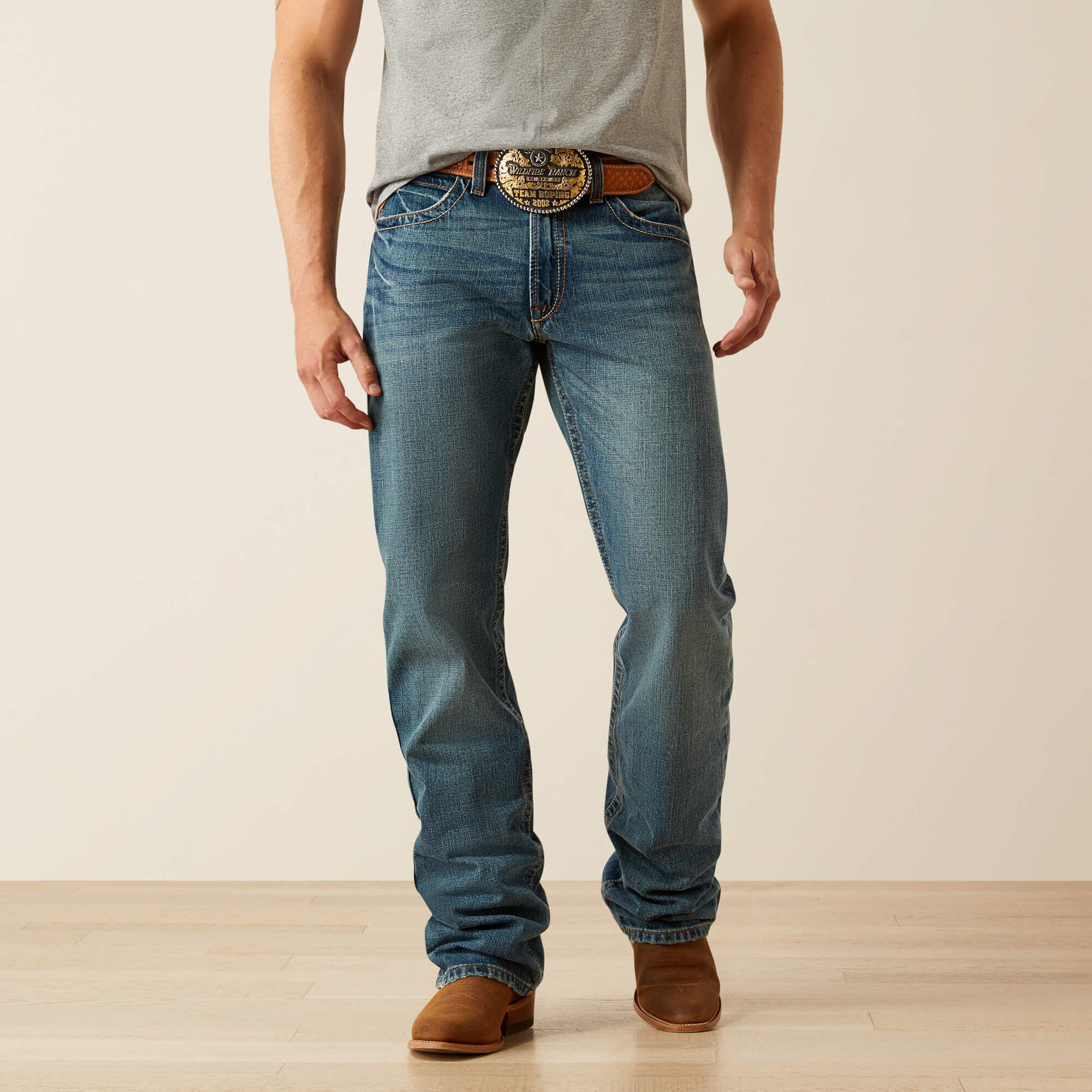 Calça Jeans Ariat M4 Low Rise Scoundrel Boot Cut — foto 1