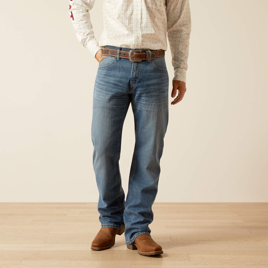 Calça Jeans Ariat M4 Relaxed Pro Series Ray Boot Cut — foto 1