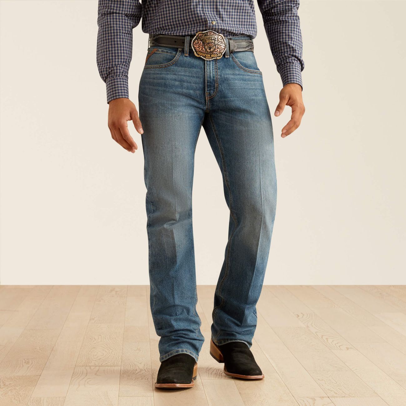 Calça Jeans Ariat M5 Stretch Pro Series Ray Straight — foto 1