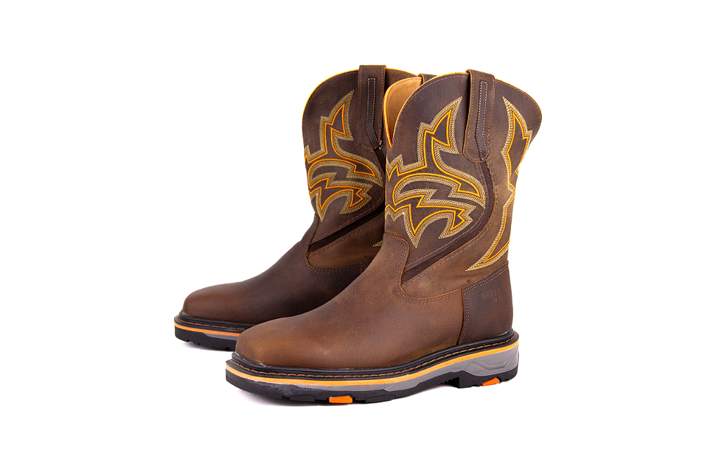 Bota Goyazes Solado Work Dallas Tabaco — foto 1