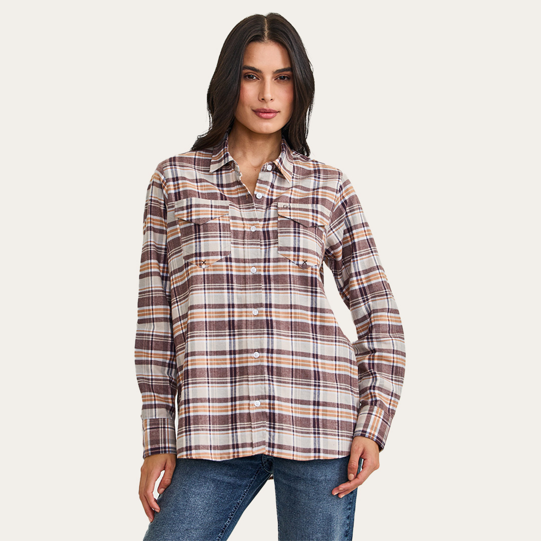 Camisa Feminina TXC Regular Flanelado 12381L — foto 1