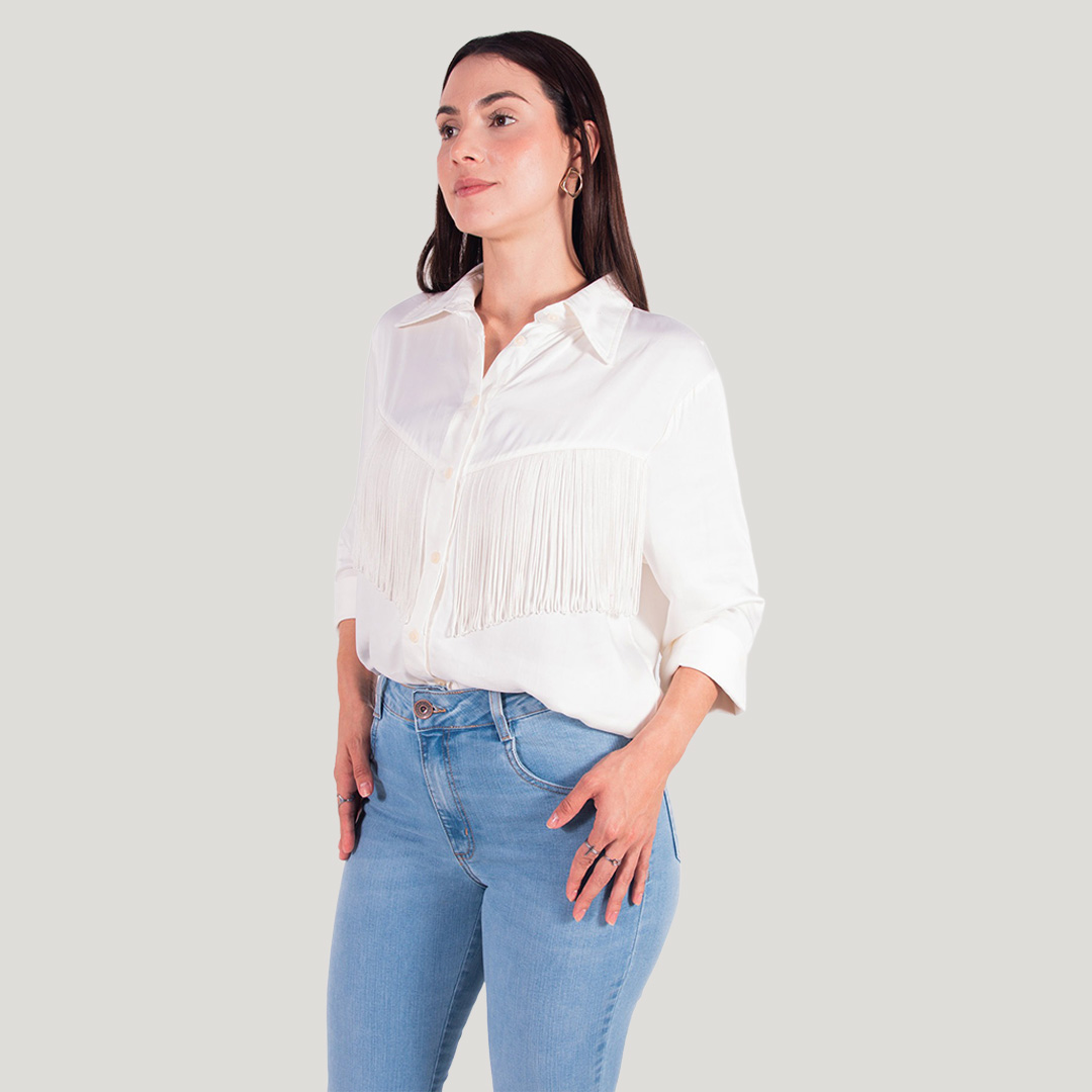 Camisa Feminina TXC Regular Tricoline 12356L — foto 1