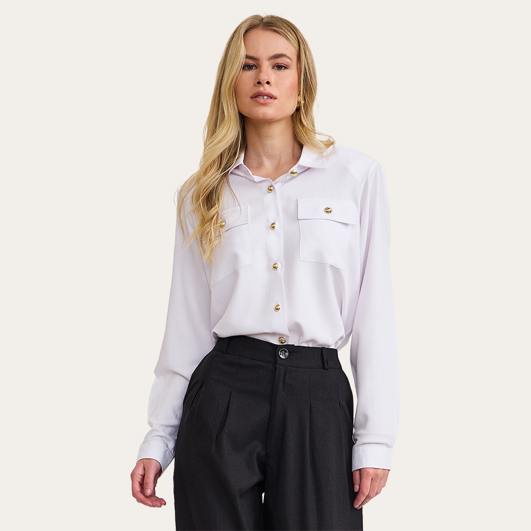 Camisa Feminina TXC Regular Viscose 12415L — foto 1