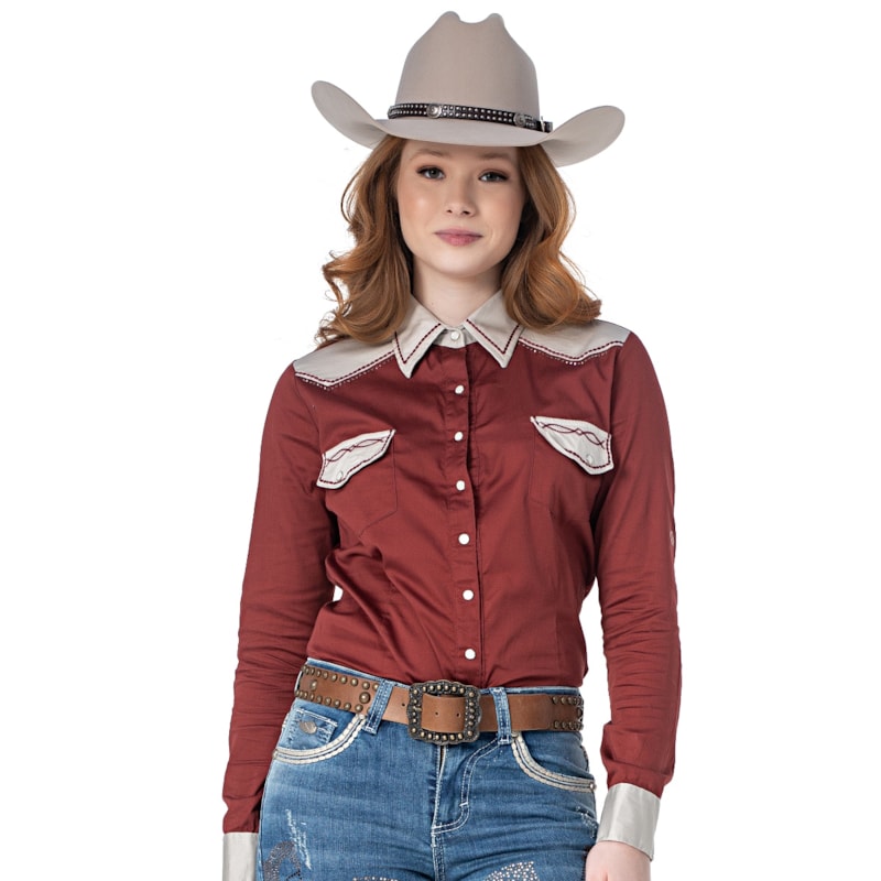 ZENZ CAMISA MANGA LONGA FEM ZW0224041 — foto 1