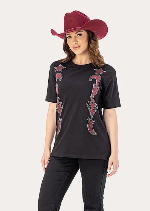 T Shirt Zenz Western Maxi Estrella Zw0225035 — foto 1
